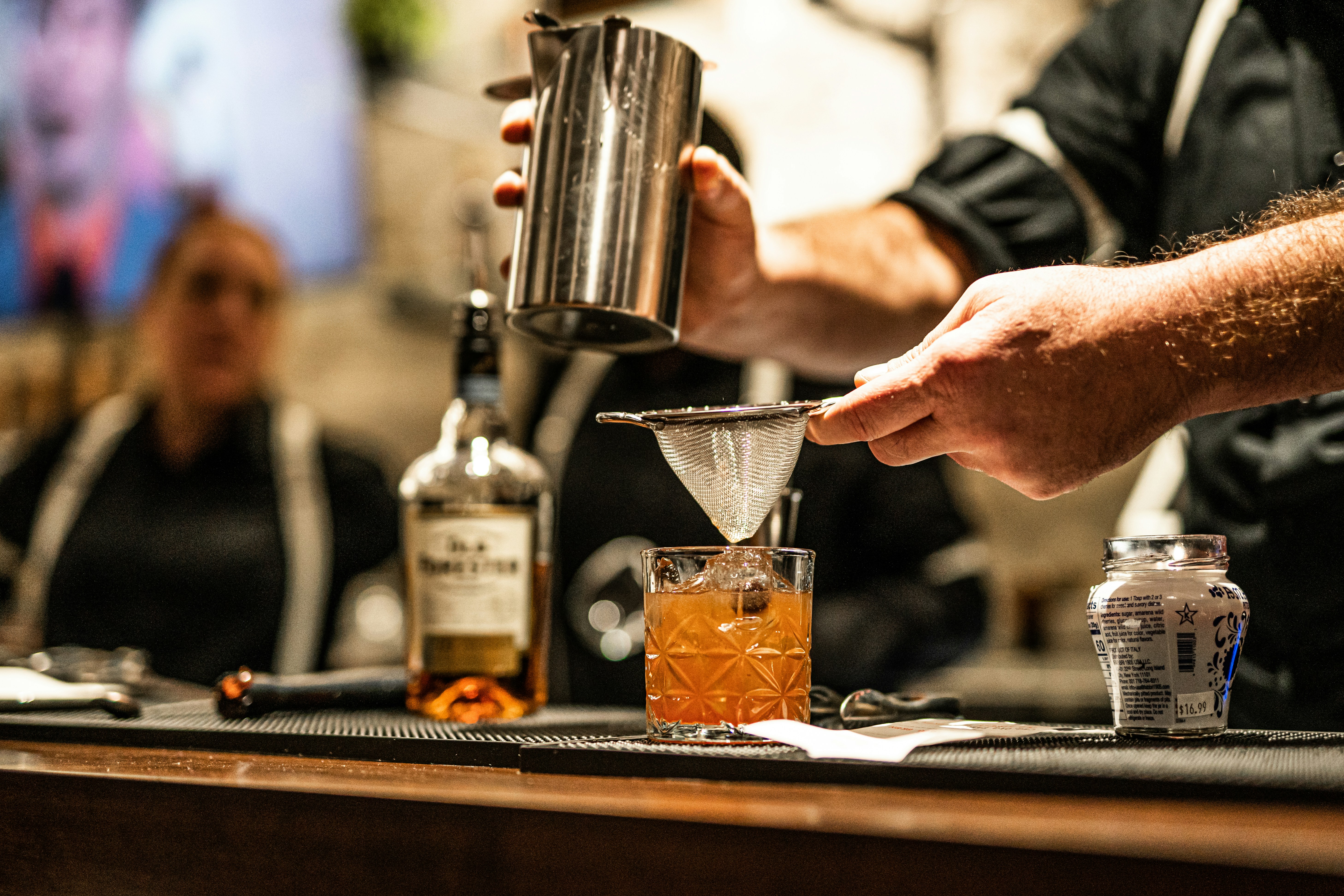 one of the popular cocktail bars Spinngfields workers head to after a day at the office 